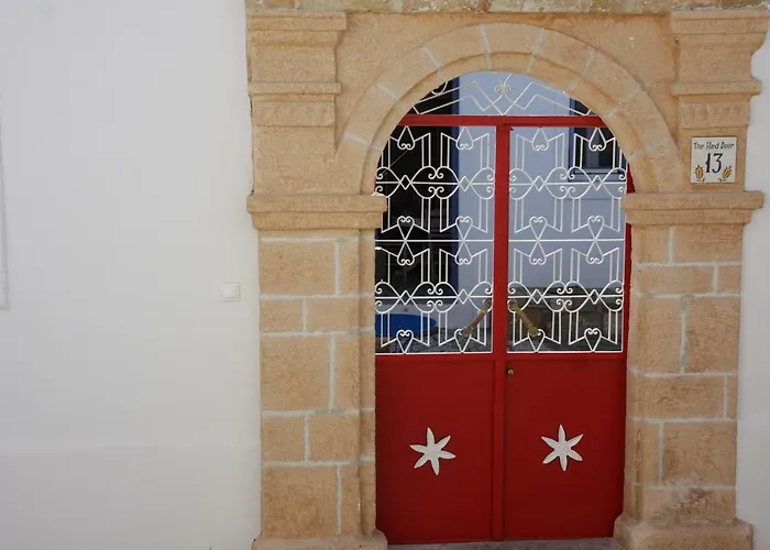 The Red Door In Koskinou (Rhodes)